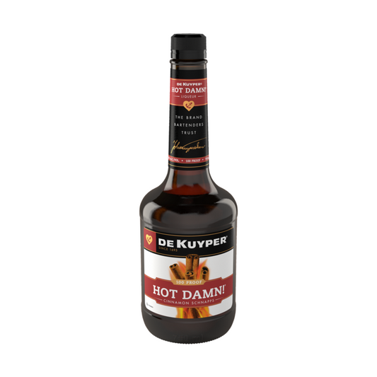 Dekuyper Cinnamon Schnapps Hot Damn! 100 - 750ML - Front