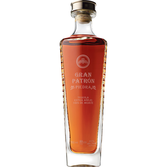 Gran Patron Tequila Extra Anejo Piedra 80 - 750ML - Front