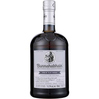 Bunnahabhain Single Malt Scotch Feis Ile 2023 Canasta Cask Matured Lim - 700ML - Front