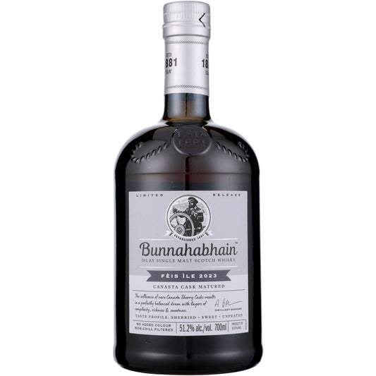 Bunnahabhain Single Malt Scotch Feis Ile 2023 Canasta Cask Matured Lim - 700ML - Front