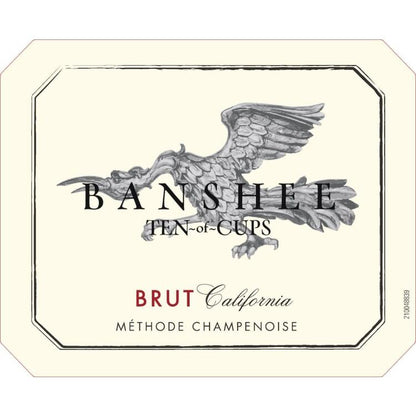 Banshee Brut Ten-Of-Cups California - 750ML - Front Label