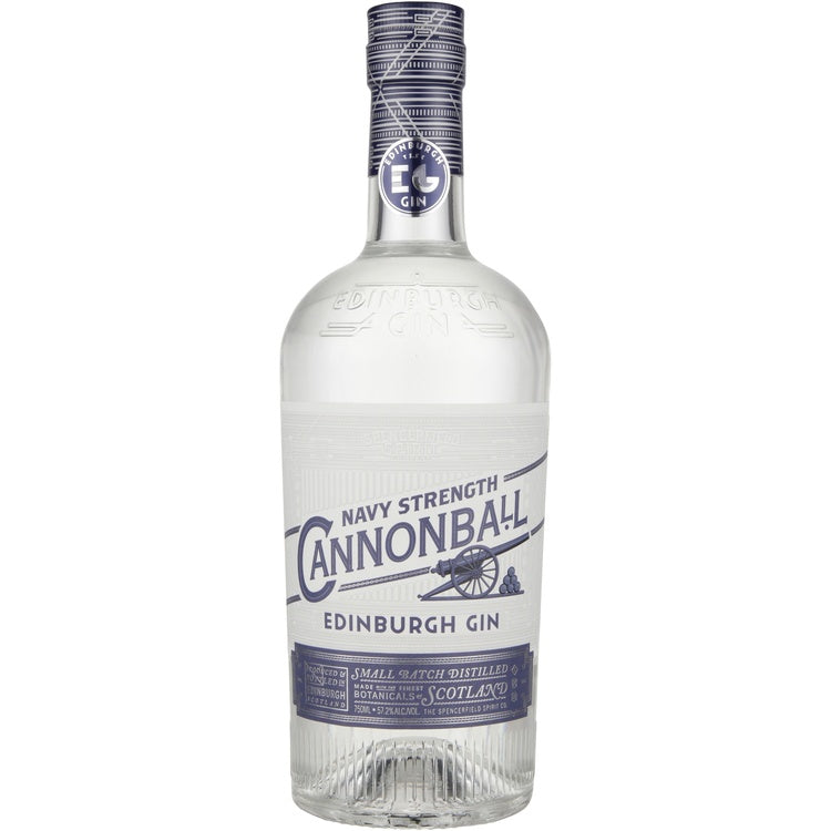 Edinburgh Dry Gin Cannonball Navy Strength 114.4 - 750ML