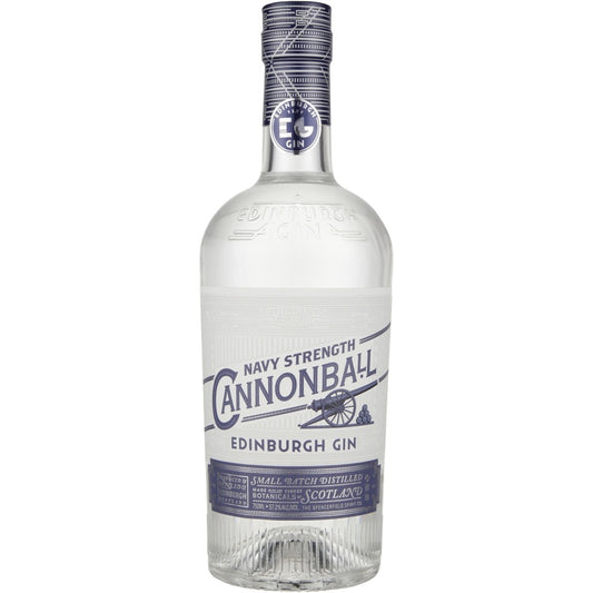 Edinburgh Dry Gin Cannonball Navy Strength 114.4 - 750ML