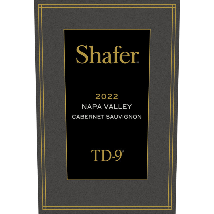 Shafer Red Wine Td-9 Napa Valley 2022 - 750ML - Front