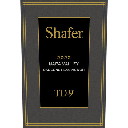 Shafer Red Wine Td-9 Napa Valley 2022 - 750ML - Front