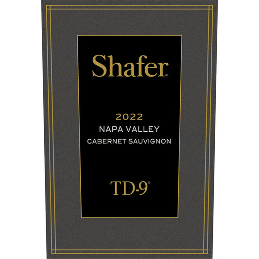 Shafer Red Wine Td-9 Napa Valley 2022 - 750ML - Front