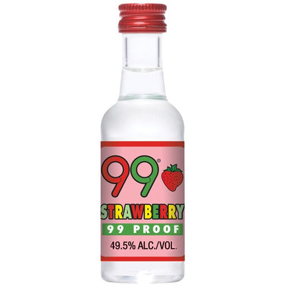 99 Brand Strawberry Schnapps 99 - 50ML - Front