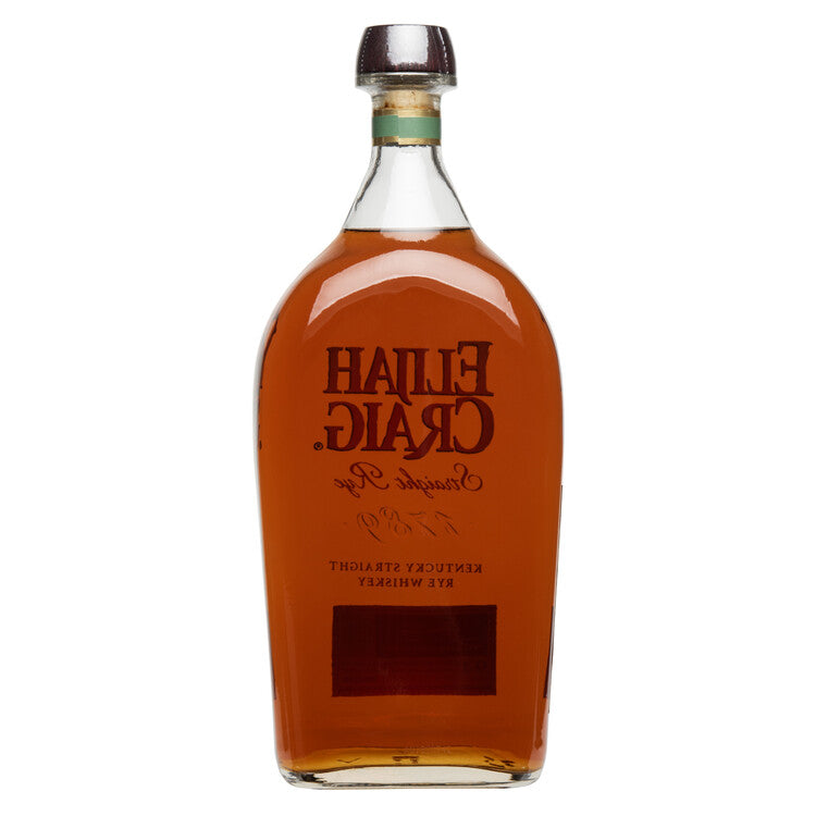 Elijah Craig Straight Rye Whiskey 94 - 1.75L - Back