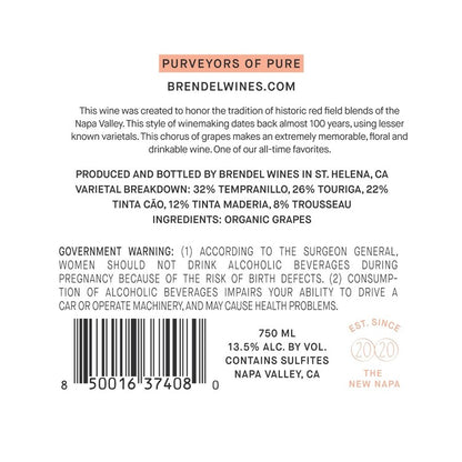 Brendel Wines Chorus Cuvee Rouge Napa Valley 2019 - 750ML