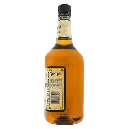 Ten High Blended Bourbon 80 - 1.75L - Back