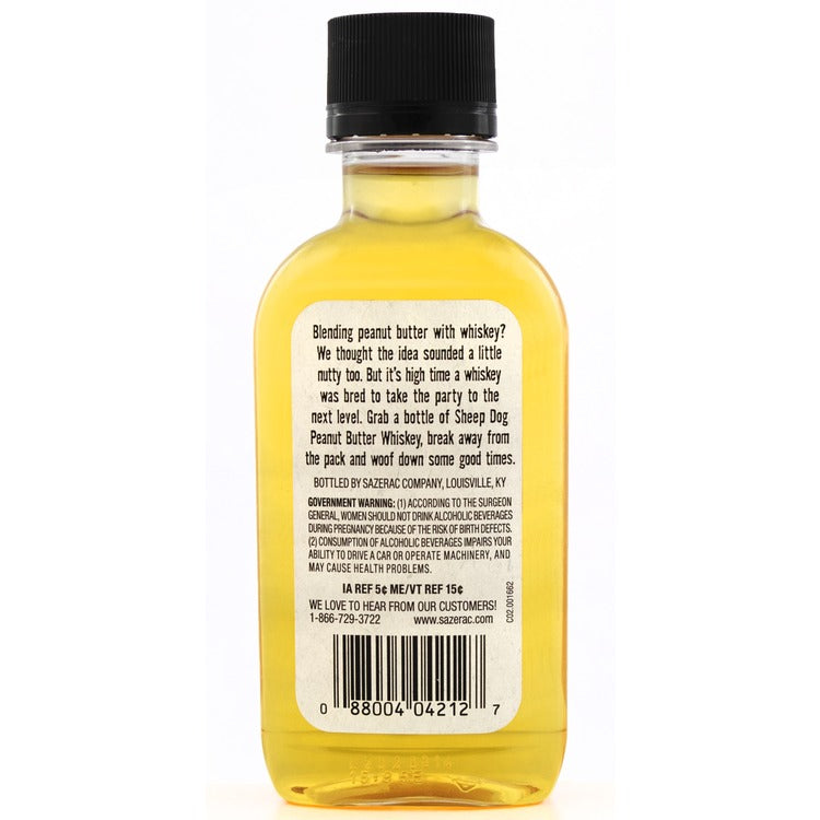 Sheep Dog Peanut Butter Whiskey 70 - 100ML - Back