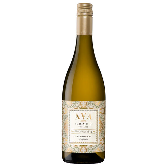 Ava Grace Vineyards Chardonnay California - 750ML - Front