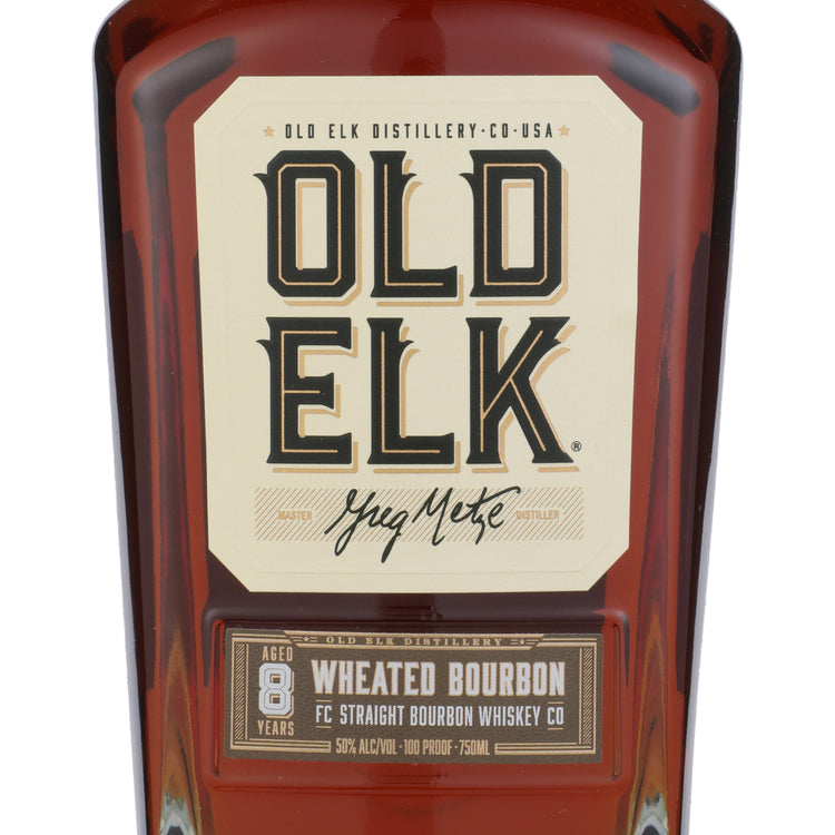 Old Elk Straight Bourbon Wheated 8 Yr 100 - 750ML - Front Label