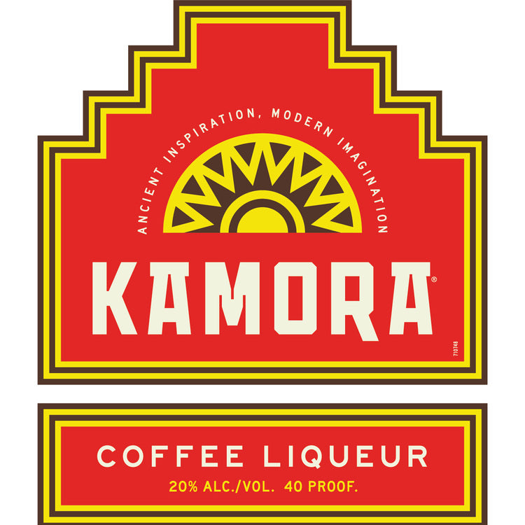 Kamora Coffee Liqueur 40 - 1.75L - Front Label