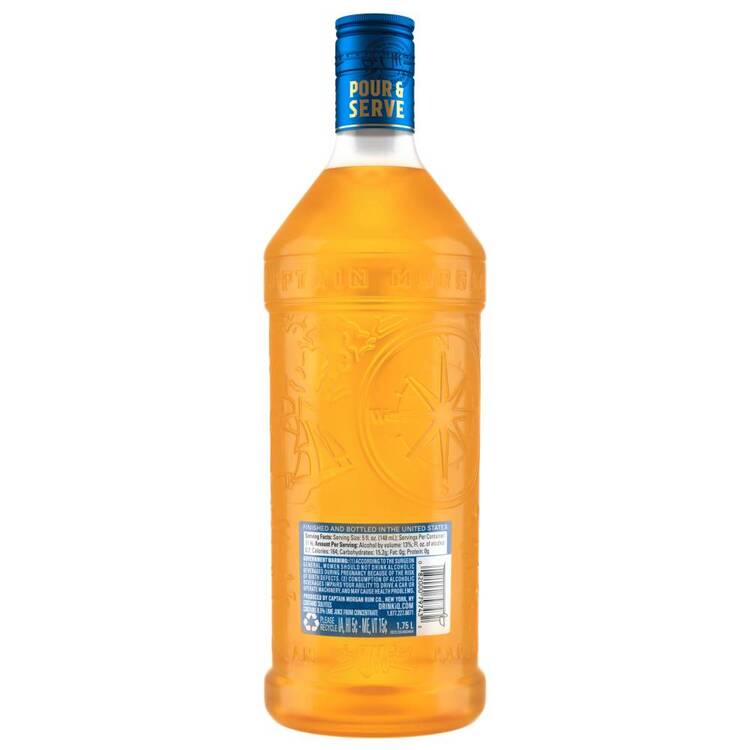 Captain Morgan Mai Tai Cocktail 26 - 1.75L - Back