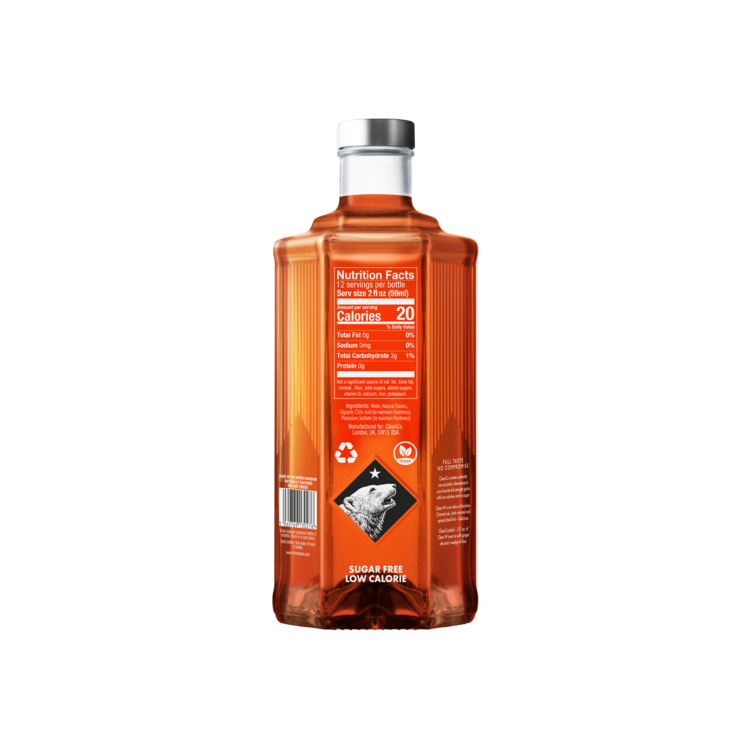 Cleanco Clean W Spirit Non-Alcoholic - 700ML - Back