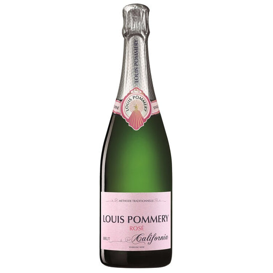 Louis Pommery Brut Rose California - 750ML - Front