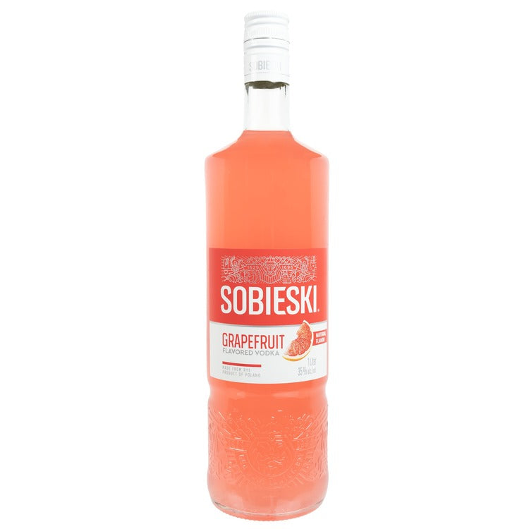 Sobieski Grapefruit Flavored Vodka 70 - 1.0L - Front