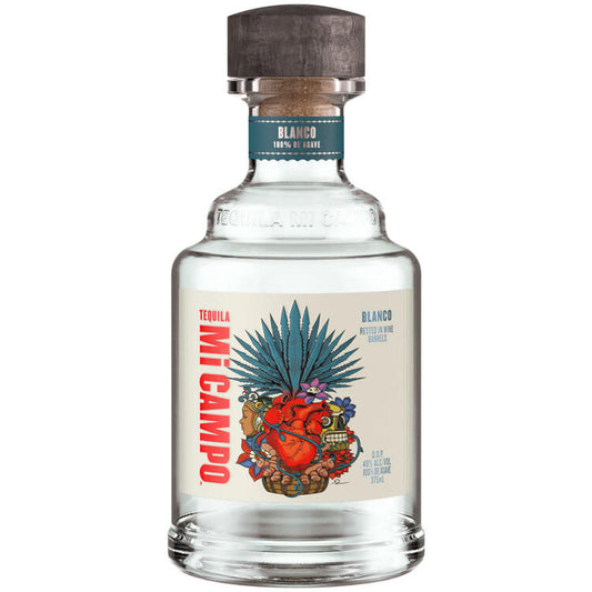 Mi Campo Tequila Blanco 80 - 375ML - Front