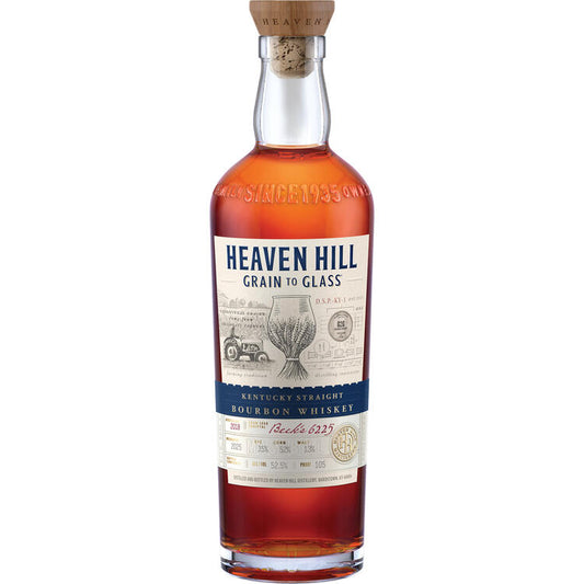 Heaven Hill Straight Bourbon Grain To Glass 6 Yr 105 - 700ML - Front