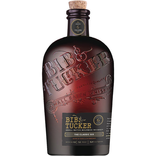 Bib & Tucker Bourbon Small Batch 6 Yr 92 - 750ML - Front
