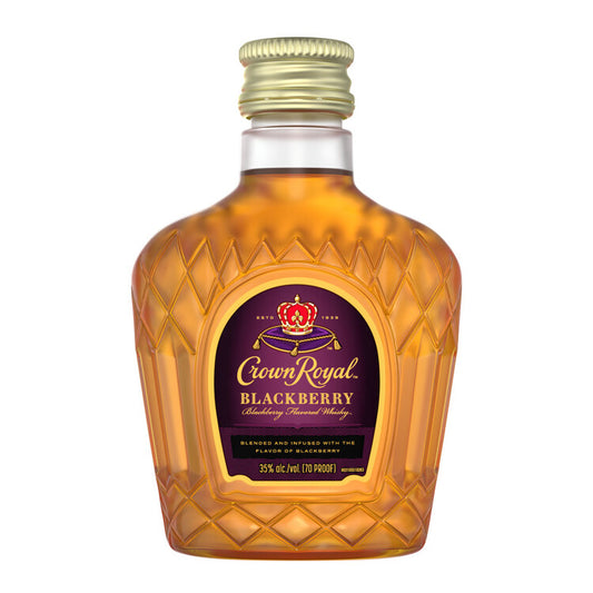 Crown Royal Blackberry Flavored Whiskey 70 - 50ML - Front