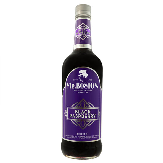 Mr. Boston Black Raspberry Liqueur 30 - 750ML - Front