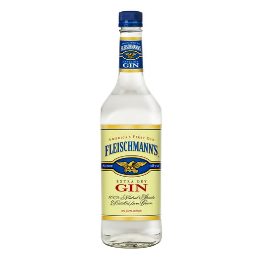 Fleischmann's Extra Dry Gin 80 - 1.0L - Front
