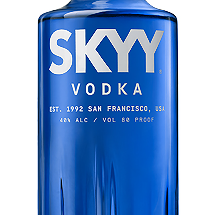 Skyy Vodka 80 - 1.0L - Front Label