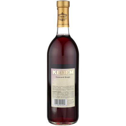 Kedem Concord New York - 750ML - Back