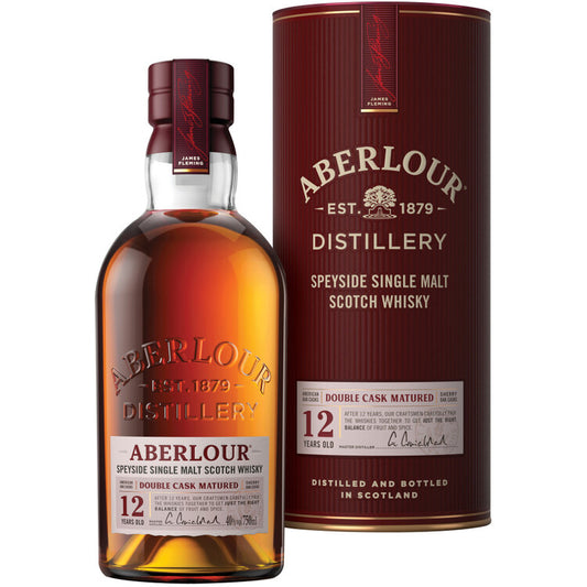 Aberlour Single Malt Scotch Double Cask Matured 12 Yr 80 - 750ML