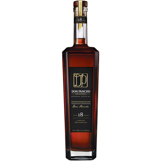 Don Pancho Aged Rum Reserva Especial Origenes 18 Yr 80 - 750ML