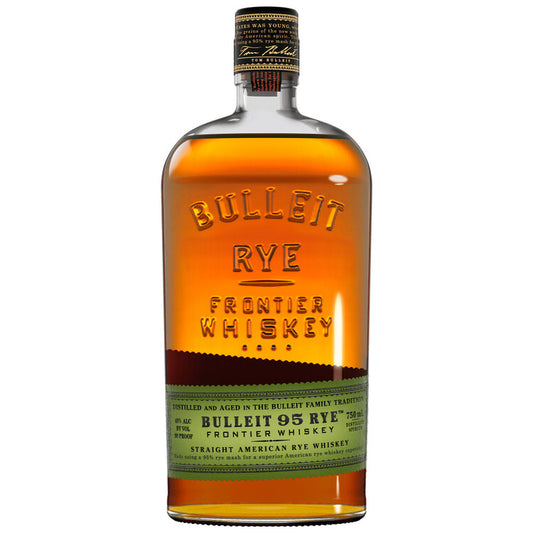 Bulleit Straight Rye Whiskey 95 Small Batch 90 - 750ML - Front
