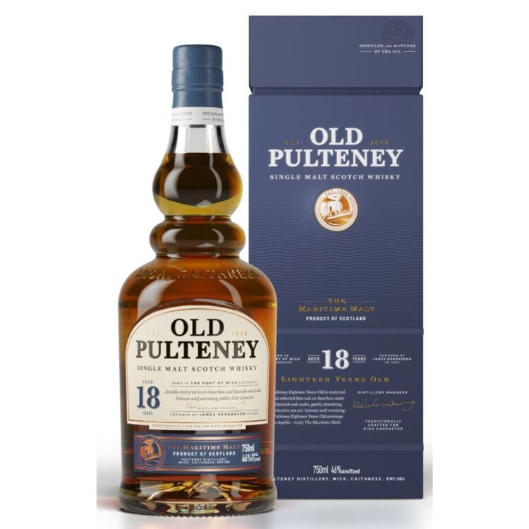 Old Pulteney Single Malt Scotch 18 Yr 92 - 750ML