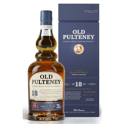 Old Pulteney Single Malt Scotch 18 Yr 92 - 750ML