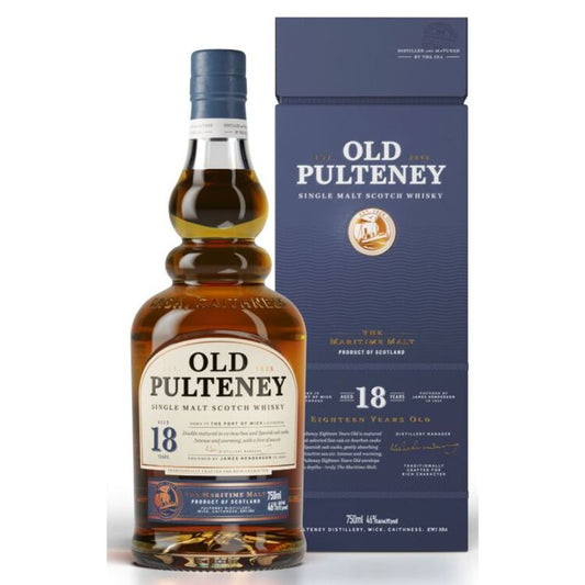 Old Pulteney Single Malt Scotch 18 Yr 92 - 750ML
