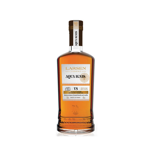 Larsen Cognac Aqua Ignis 84.6 - 750ML - Front