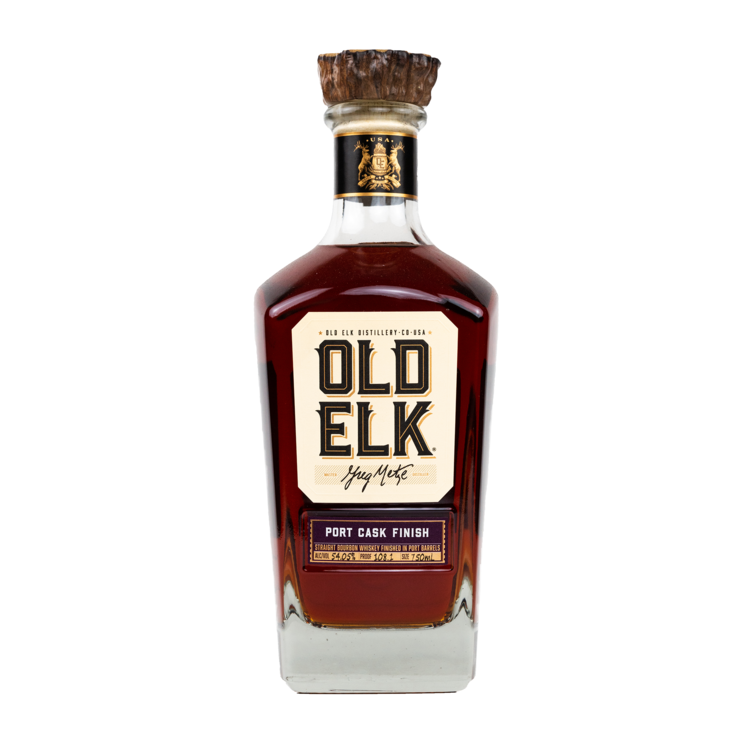 Old Elk Bourbon Port Cask Finish 5 Year 108.1 - 750ML - Front
