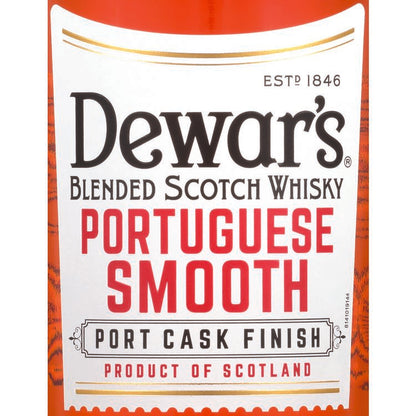 Dewar's Blended Scotch Portuguese Smooth 8 Yr 80 - 750ML - Front Label