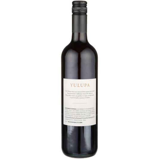 Kenwood Cabernet Sauvignon Yulupa California - 750ML - Back