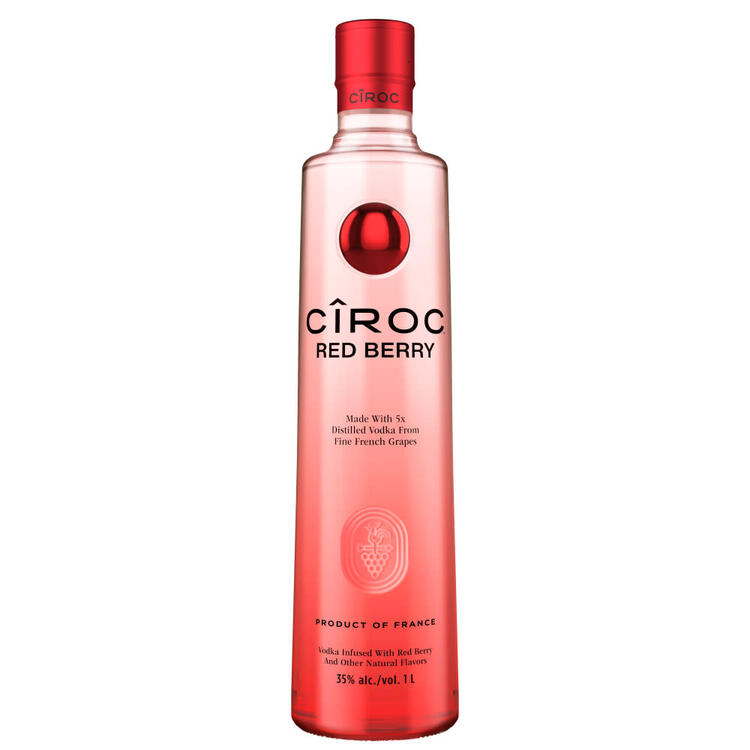 Ciroc Berry Flavored Vodka Red Berry 70 - 1.0L - Front