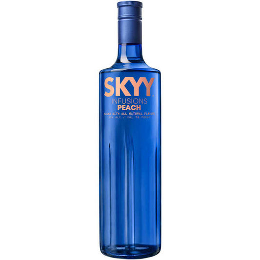 Skyy Peach Flavored Vodka Infusions 70 - 1.0L - Front