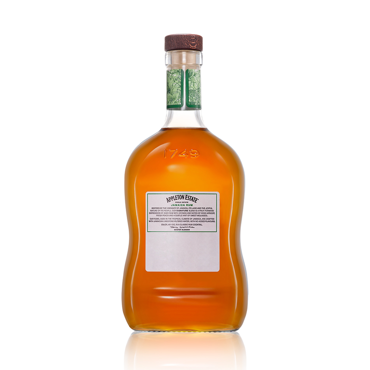 Appleton Estate Gold Rum Signature 80 - 750ML - Back