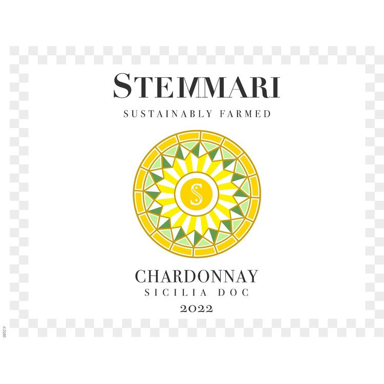 Stemmari Chardonnay Sicilia - 750ML - Front Label