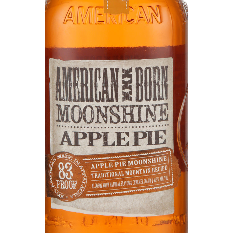 American Born Apple Pie Moonshine 83 - 750ML - Front Label