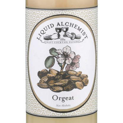 Liquid Alchemist Orgeat Syrup - 750ML - Front Label
