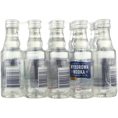 Wyborowa Vodka Pure Rye Grain 80 - 50ML - Back