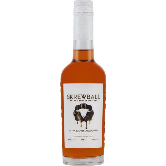 Skrewball Peanut Butter Flavored Whiskey 70 - 375ML - Front