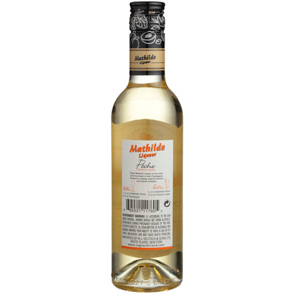 Mathilde Peach Liqueur Peche 36 - 375ML - Back
