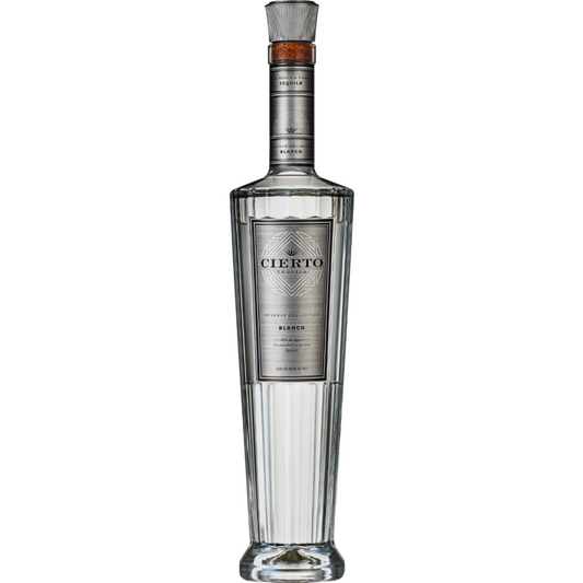 Cierto Tequila Reserve Collection Blanco 80 - 750ML - Front